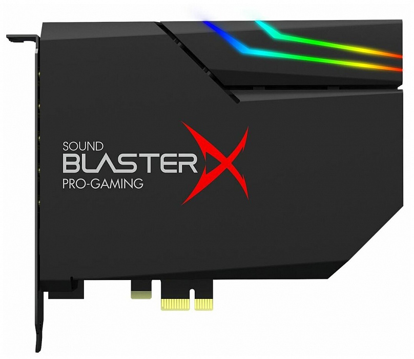 Внутренняя звуковая карта Creative Sound BlasterX AE-5 Plus (Black) купить в интернет-магазине icover