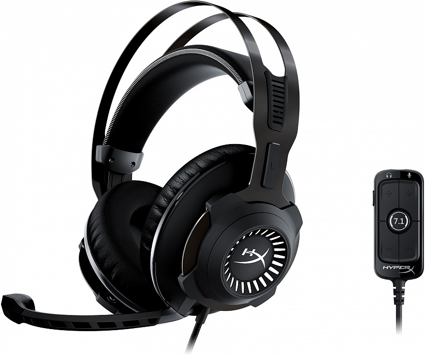 Игровая гарнитура HyperX Cloud Revolver 7.1 HHSR1-AH-GM/G (Gun Metal) купить в интернет-магазине icover