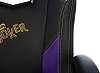 Игровое кресло Бюрократ Zombie HERO JOKER (Black/Violet) купить в интернет-магазине icover