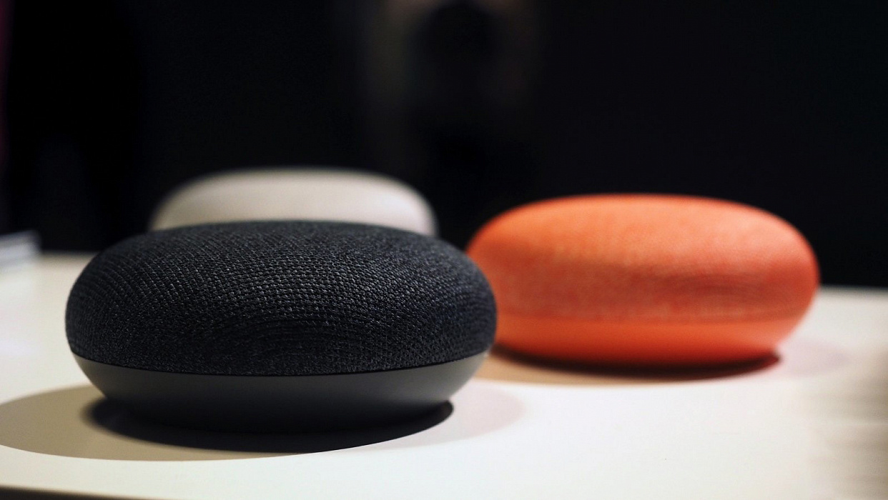 Умная колонка Google Home Mini (Black) купить в интернет-магазине icover
