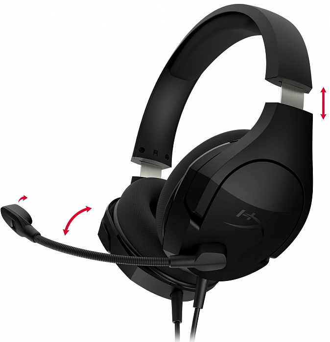 Игровая гарнитура HyperX Cloud Stinger Core HX-HSCSC2-BK/WW (Black) купить в интернет-магазине icover