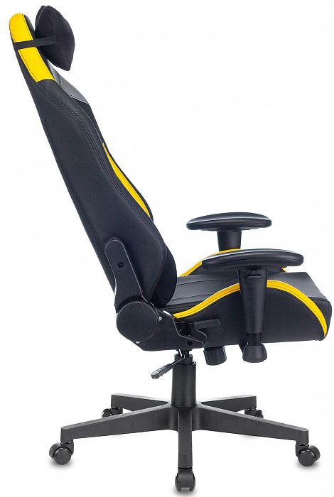 Игровое кресло Бюрократ Zombie HERO CYBERZONE PRO (Black/Yellow) купить в интернет-магазине icover
