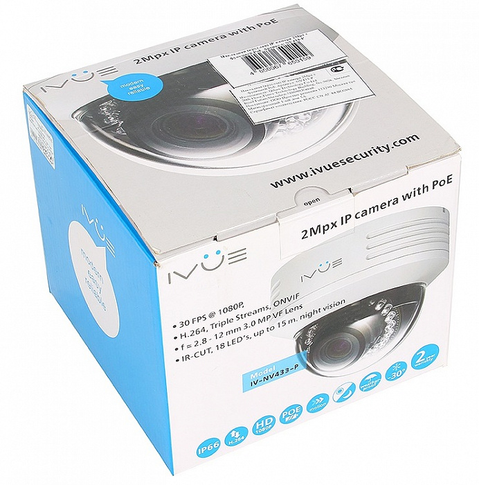 iVue NV433-P - накладная IP-камера (White) купить в интернет-магазине icover