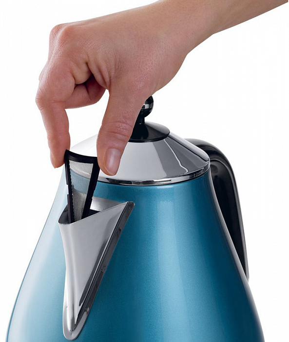 DeLonghi Icona KBO 2001 - чайник электрический (Blue) купить в интернет-магазине icover