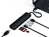 Хаб Satechi USB-C Slim Multi-Port Adapter ST-UCSMA3K (Black) купить в интернет-магазине icover