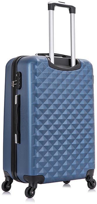 Чемодан L'Case Phatthaya (Dark Blue) размер M купить в интернет-магазине icover