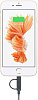 Native Union Belt Cable Twin Head (BELT-UL-ZEB) - зарядный кабель Apple Lightning (Zebra) купить в интернет-магазине icover