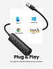 Хаб Ugreen CM416 (80657) USB 3.0 4-Port Hub (Black) купить в интернет-магазине icover