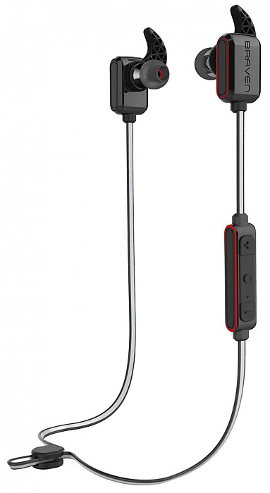 Беспроводные наушники Braven Flye Sport Reflect (Grey/Red) купить в интернет-магазине icover
