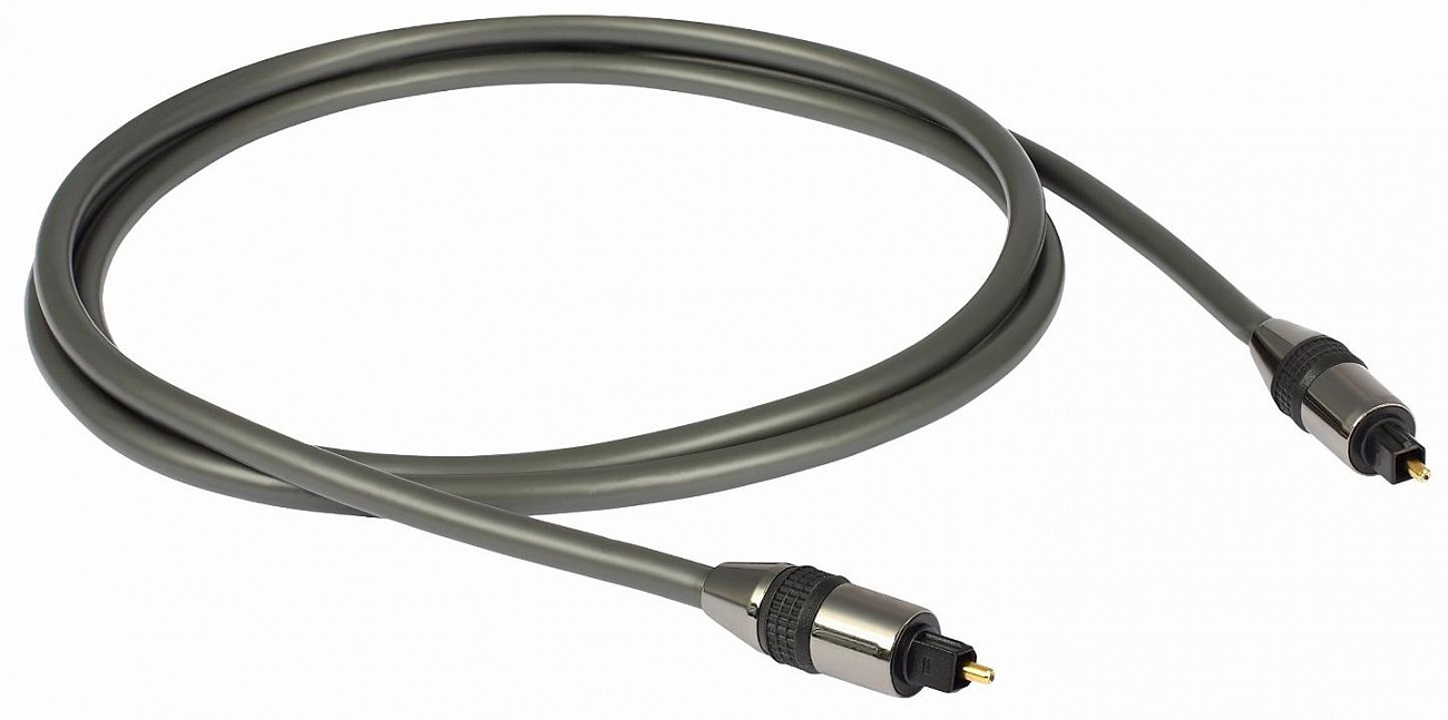 Goldkabel Profi Opto Toslink Digital Cable 1m - оптический кабель (Black) купить в интернет-магазине icover