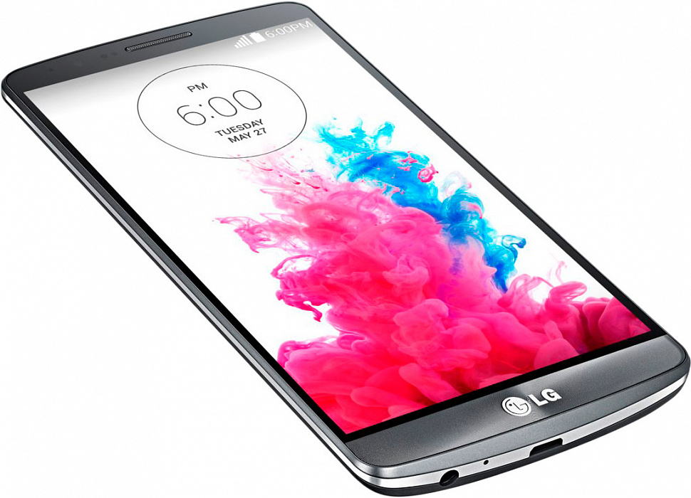 Смартфон LG G3 Dual-LTE D856 32Gb (Metallic Black) купить в интернет-магазине icover