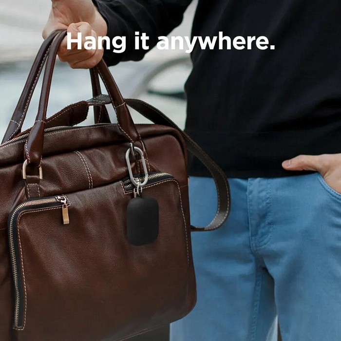 Чехол Elago Liquid Hang Case (EAPPRH-HANG-BK) для AirPods Pro (Black) купить в интернет-магазине icover