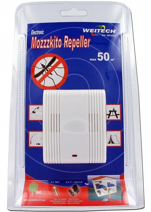 Ультразвуковой отпугиватель комаров Weitech WK-0029 52017 (White) купить в интернет-магазине icover