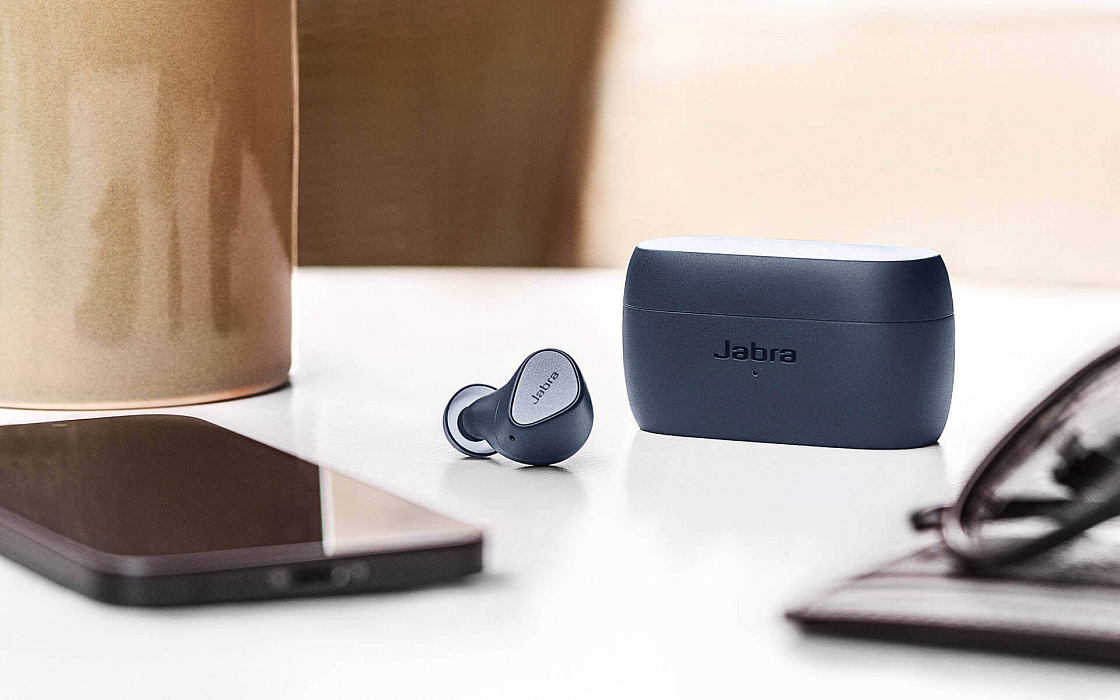 Беспроводные наушники Jabra Elite 3 100-91410001-60 (Navy) купить в интернет-магазине icover