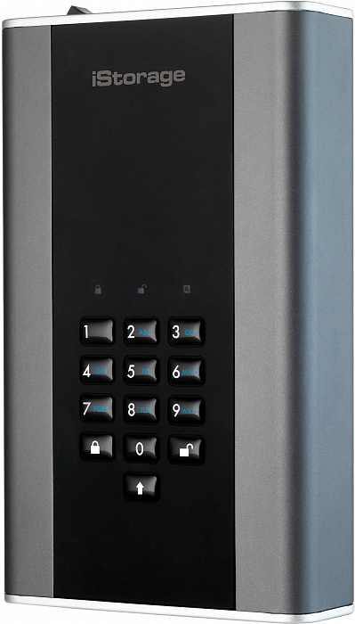 Защищенный внешний накопитель iStorage DiskAshur DT2 5Tb HDD (Silver) купить в интернет-магазине icover