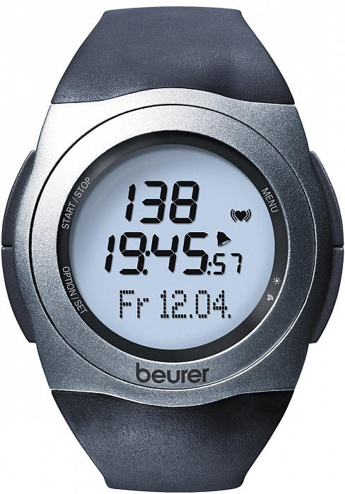Beurer PM25 - часы-пульсометр (Black/Silver) купить в интернет-магазине icover