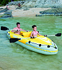 Bestway Wave Line (бв65020) - надувная лодка-каяк с веслами (Yellow/Grey) купить в интернет-магазине icover