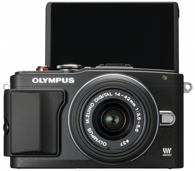 Фотоаппарат Olympus PEN E-PL6 Kit (E-PL6 Body Black + EZ-M1442 II R Black) купить в интернет-магазине icover