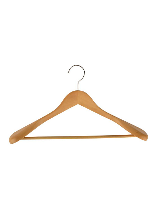 Вешалка-плечики для одежды деревянные широкие Ridberg 6 шт (Brown) купить в интернет-магазине icover