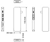 USB-концентратор HyperDrive Solo GN21D для MacBook (Silver) купить в интернет-магазине icover
