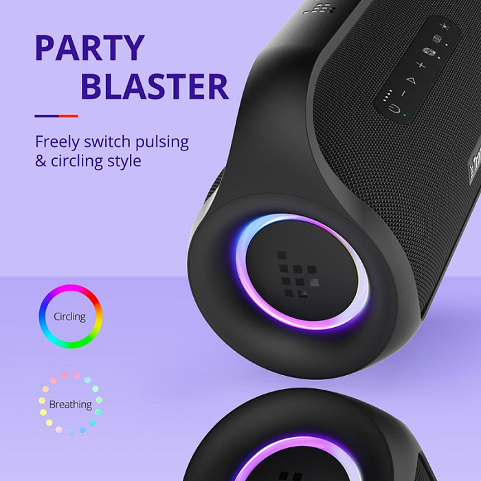 Портативная акустика Tronsmart Bang Mini 50W (Black) купить в интернет-магазине icover