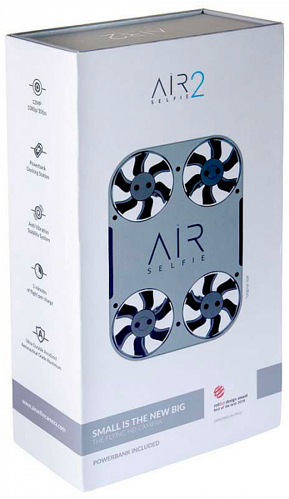 Квадрокоптер Airselfie 2 Power Edition (Silver) купить в интернет-магазине icover