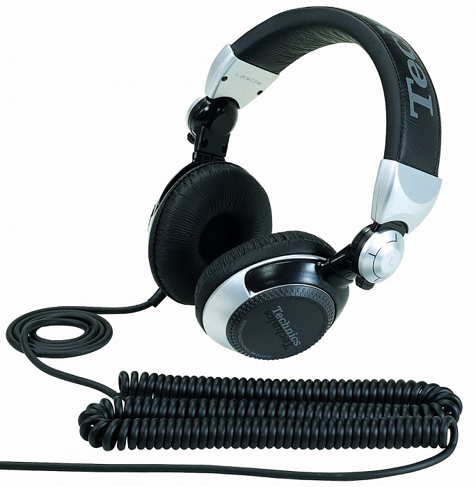 Technics RP-DJ1210E-S - мониторные наушники (Black/Silver) купить в интернет-магазине icover