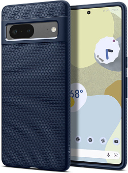 Чехол Spigen Liquid Air (ACS04697) для Google Pixel 7 (Navy Blue)