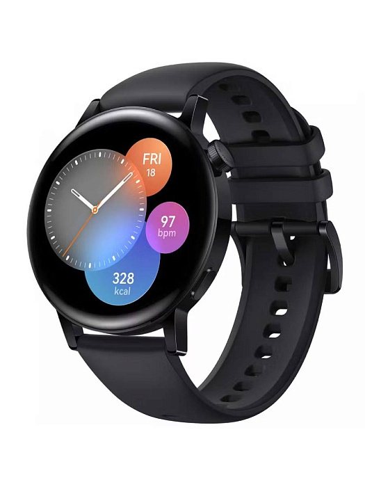 Умные часы Huawei Watch GT 3 MIL-B19 (Black) купить в интернет-магазине icover