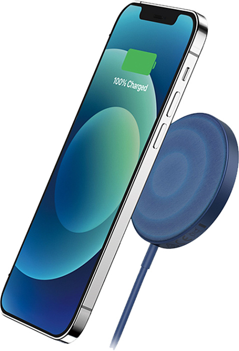 Беспроводное зарядное устройство Anker PowerWave Select+ Magnetic Pad  A2566 (Blue) купить в интернет-магазине icover