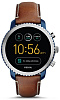 Умные часы Fossil Q Gen 3 Explorist (Blue/Brown) купить в интернет-магазине icover