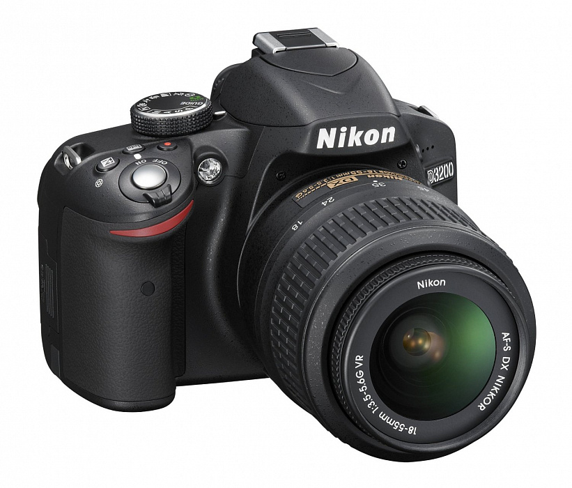 Фотоаппарат Nikon D3200 Kit (D3200 Body Black + 18-55 VRII Black + 55-300VR Black) купить в интернет-магазине icover