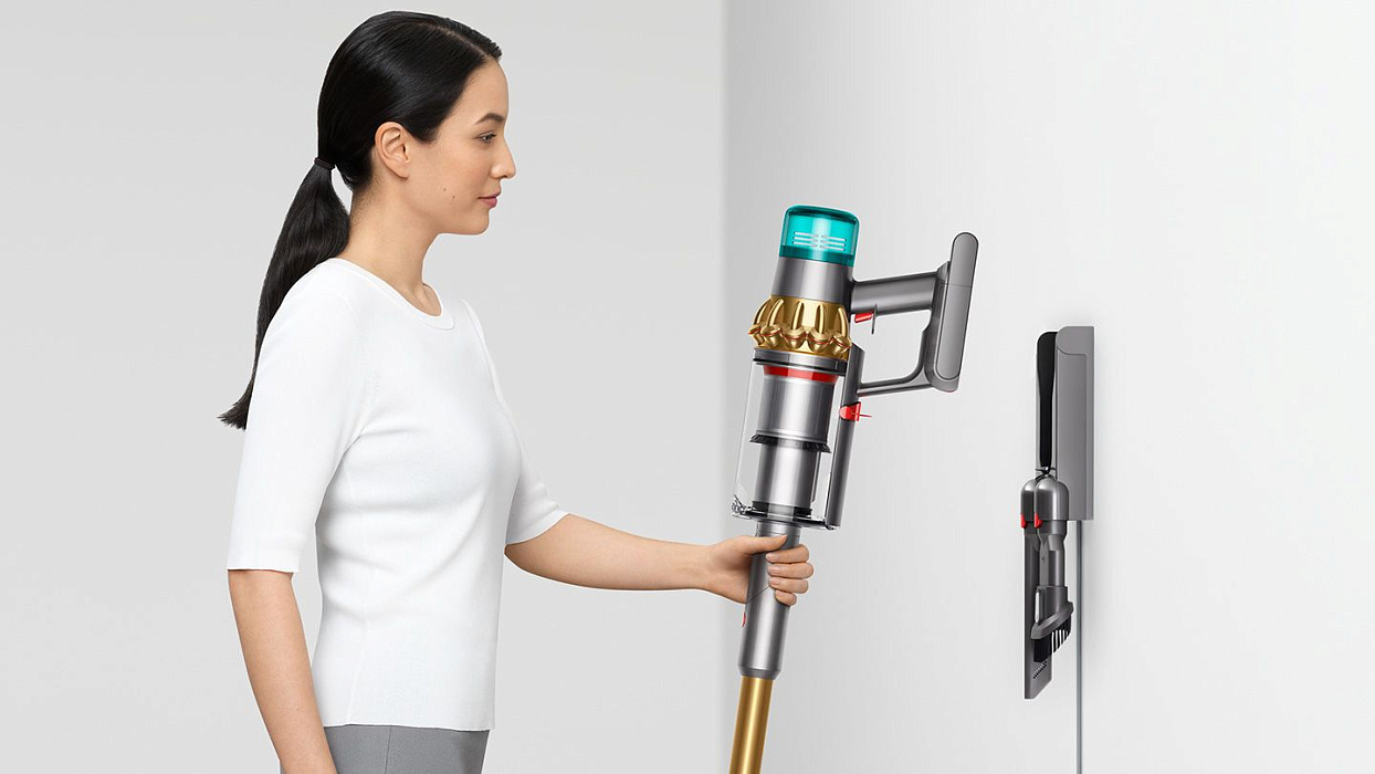 Беспроводной пылесос Dyson V15 Detect Absolute 447045-01 (Gold) купить в интернет-магазине icover