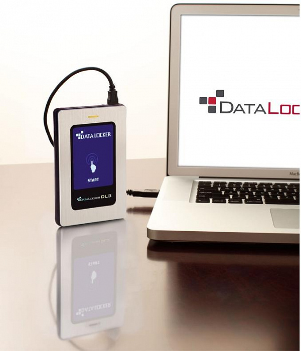Защищенный внешний жесткий диск DataLocker DL3 2TB (Silver) купить в интернет-магазине icover
