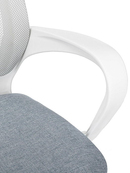 Кресло офисное Domfy DK X-ROOM сетка/ткань/пластик (White/Light Grey)  купить в интернет-магазине icover
