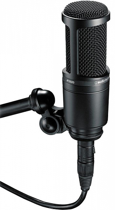 Audio-Technica AT2020 XLR - конденсаторный микрофон купить в интернет-магазине icover