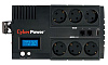 CyberPower BR650ELCD - источник бесперебойного питания (Black) купить в интернет-магазине icover