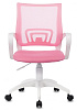 Офисное кресло Бюрократ CH-W695NLT/PK/TW-13A (Pink/White) купить в интернет-магазине icover