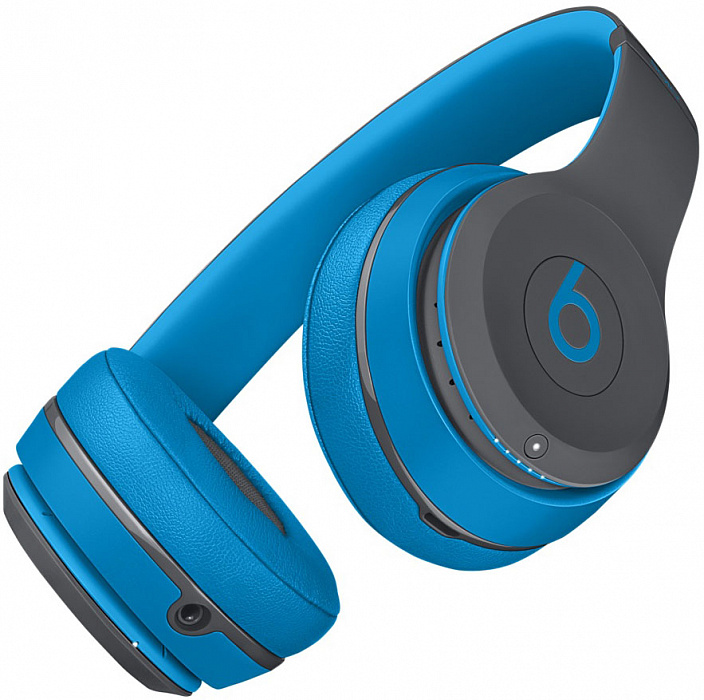 Beats by Dr. Dre Solo 2 Wireless (Active Collection) - беспроводные накладные наушники (Flash Blue) купить в интернет-магазине icover