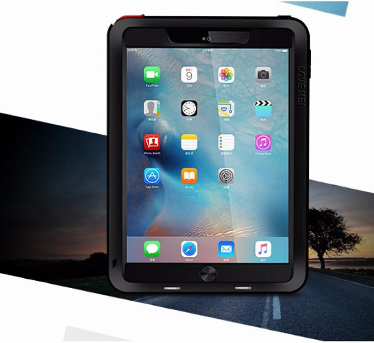 Love Mei Powerful - ударопрочный чехол для Apple iPad Pro 9.7 (Black) купить в интернет-магазине icover