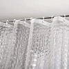Штора для ванной комнаты Ridberg Коралл PEVA 180 x 200 см (Clear) купить в интернет-магазине icover