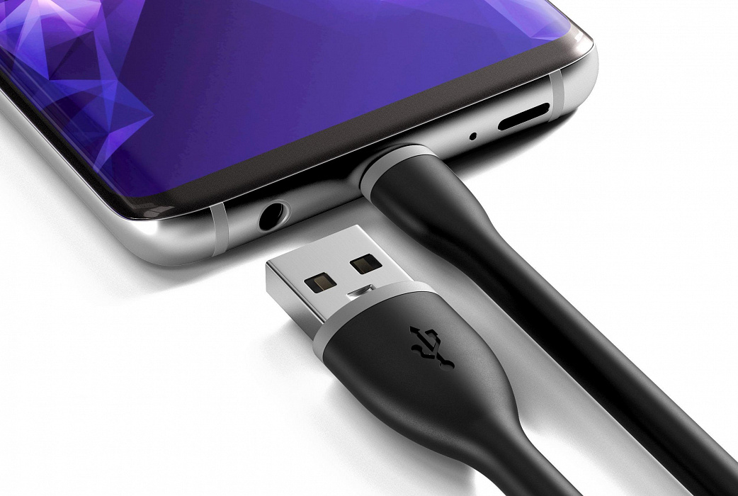 Кабель Satechi Flexible (ST-FCC10B) USB-A to USB-C 25 см (Black) купить в интернет-магазине icover