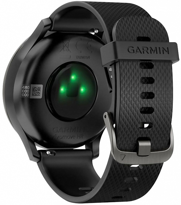 Умные часы Garmin Vivomove HR Sport L 010-01850-21 (Black/Black) купить в интернет-магазине icover