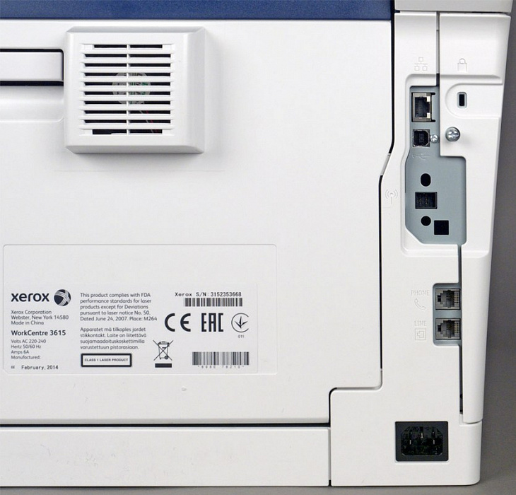 Xerox WorkCentre 3615DN - монохромное лазерное МФУ купить в интернет-магазине icover