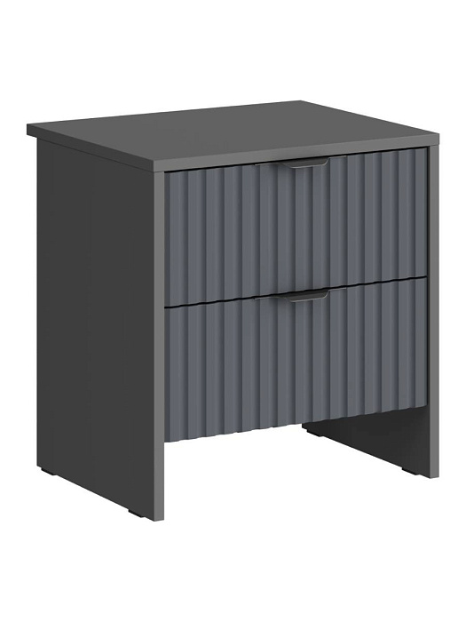 Тумба Ridberg LUGANO 2Я 2 шт. (Graphite Grey/Black) купить в интернет-магазине icover