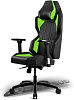 Игровое кресло Quersus Geos G702/XG (Black/Green) купить в интернет-магазине icover