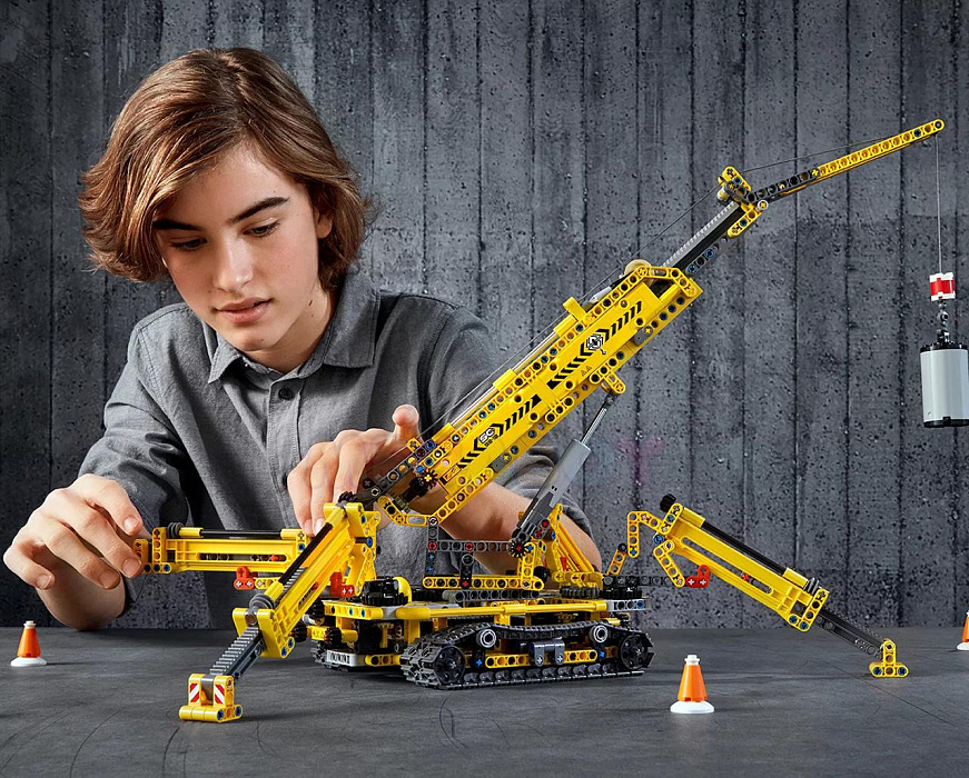 Конструктор Lego Technic Compact Crawler Crane 42097 (Yellow) купить в интернет-магазине icover