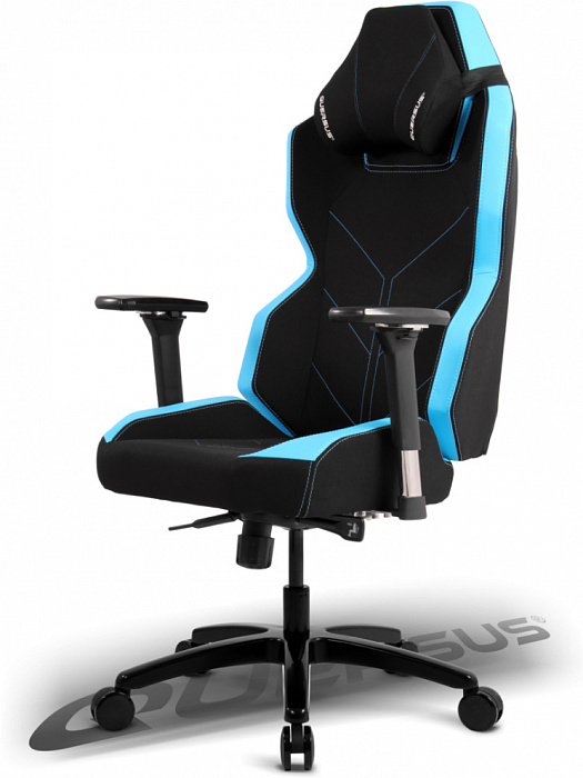 Игровое кресло Quersus Geos G701/XB (Black/Blue) купить в интернет-магазине icover