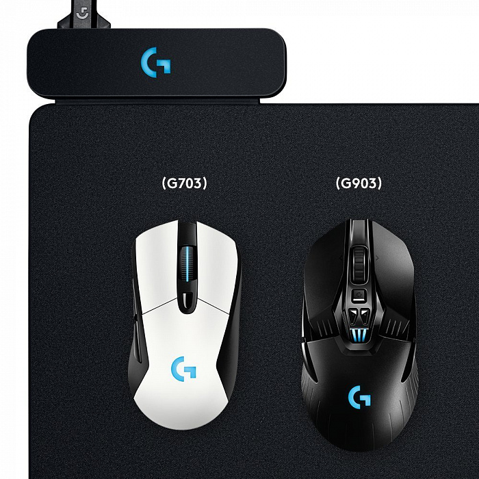 Система беспроводной зарядки Logitech PowerPlay (943-000110) для беспроводных мышей (Black) купить в интернет-магазине icover