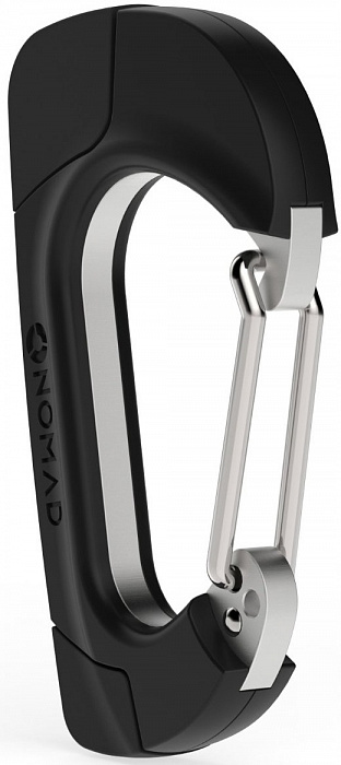 Nomad Carabiner NomadClip Lightning - кабель-карабин (Black) купить в интернет-магазине icover
